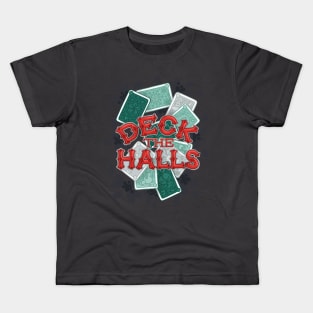 Deck the Halls Kids T-Shirt